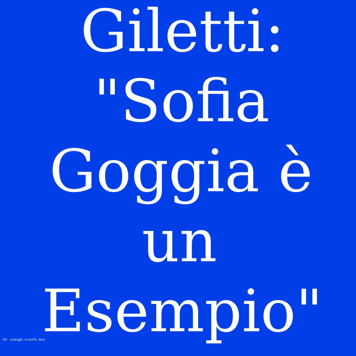 Giletti: 