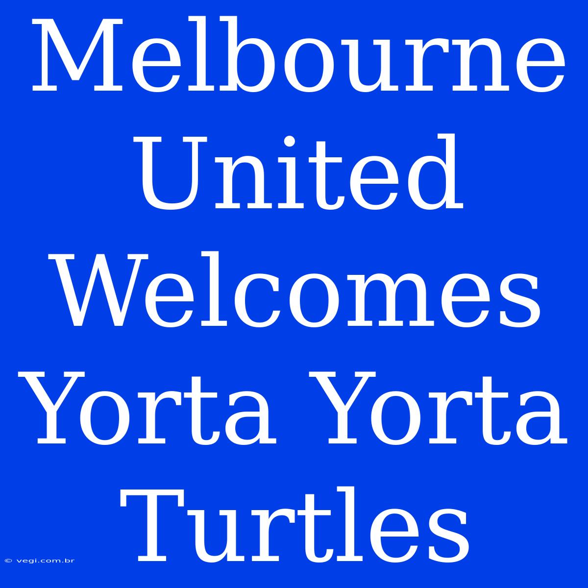 Melbourne United Welcomes Yorta Yorta Turtles 