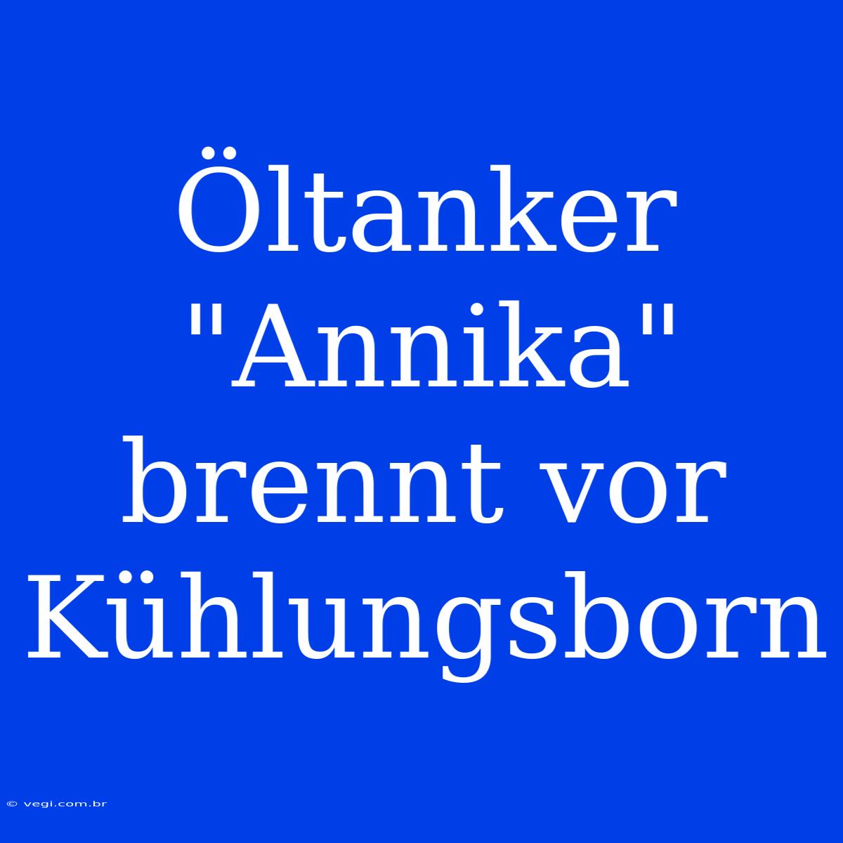 Öltanker 