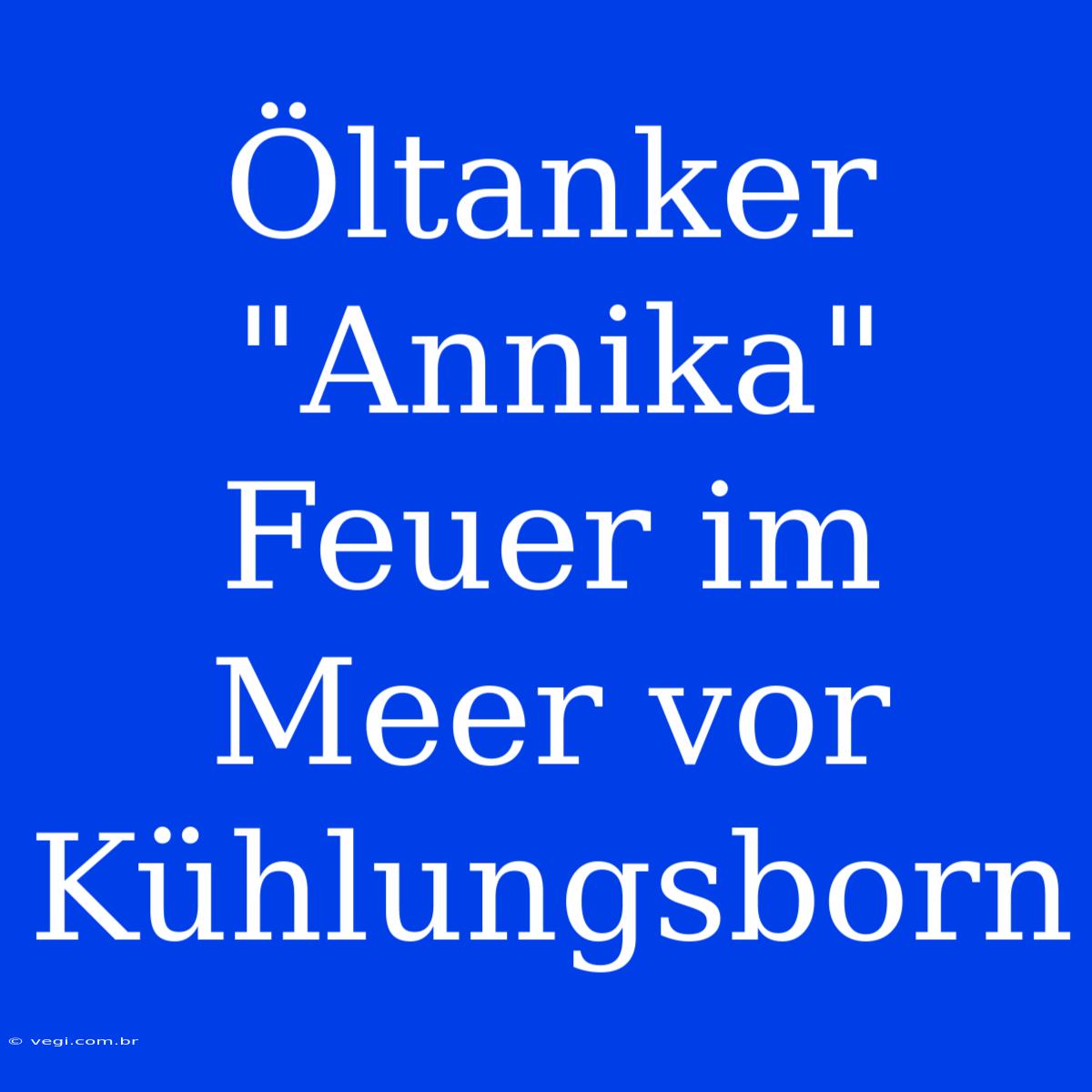 Öltanker 