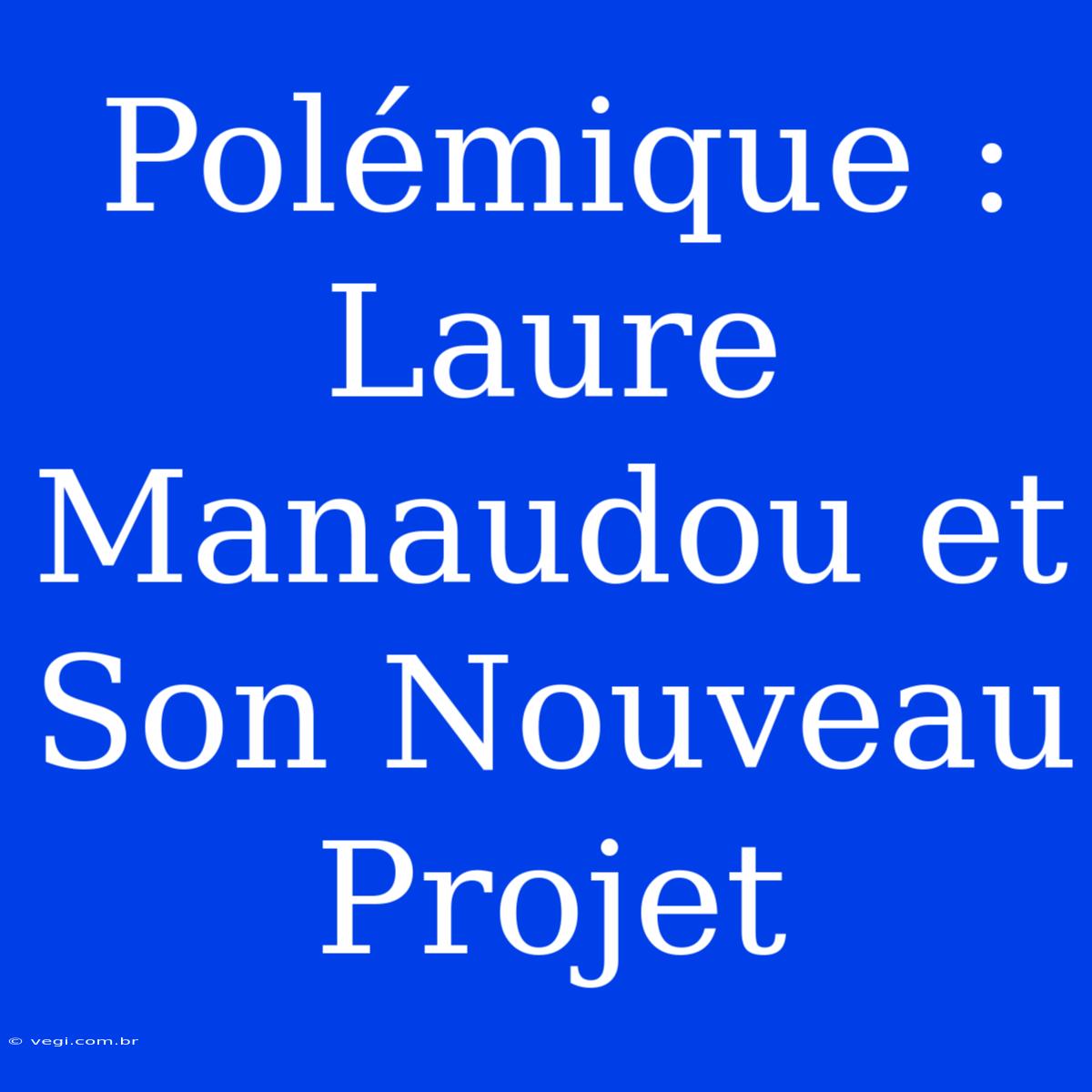 Polémique : Laure Manaudou Et Son Nouveau Projet