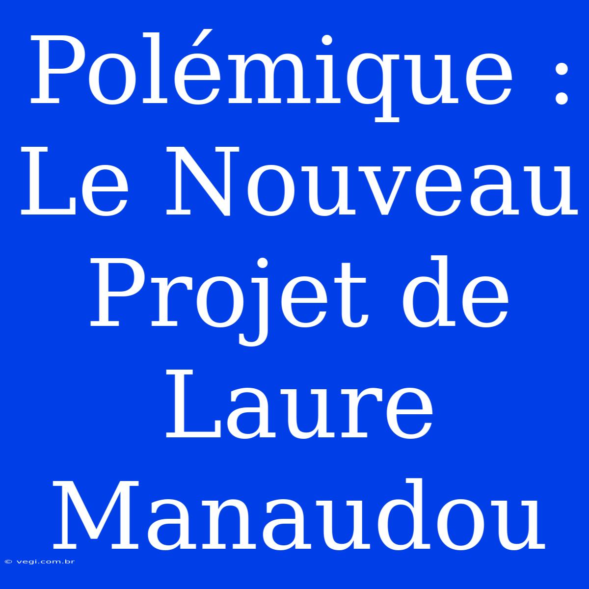 Polémique : Le Nouveau Projet De Laure Manaudou